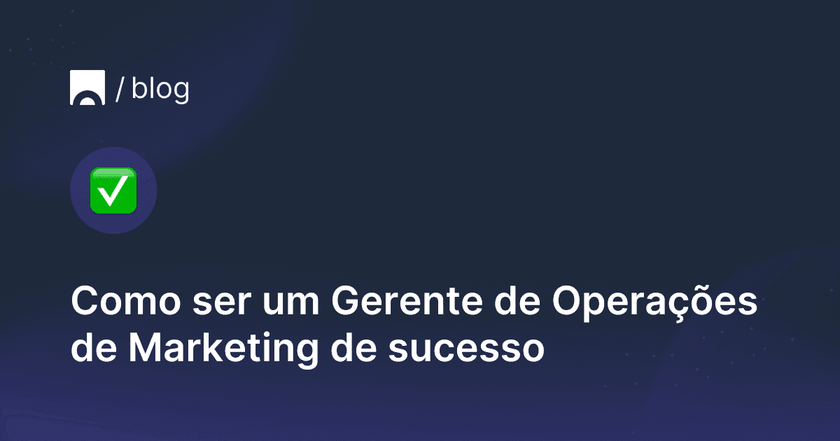 O logo da Croct, um emoji de check mark, e o título do blog post.